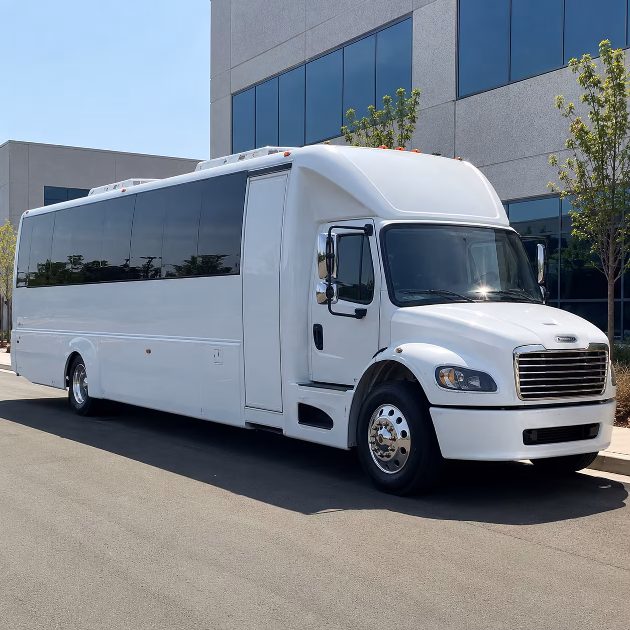 clinton 25 passenger party bus