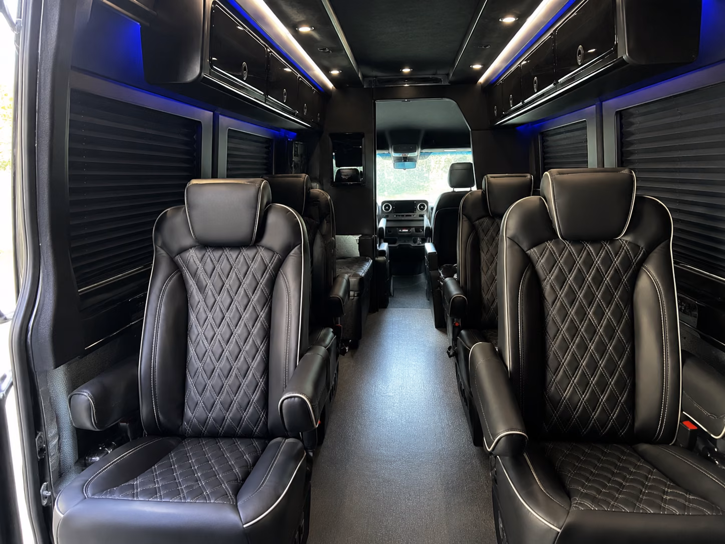 clinton employee transportation onboard seating