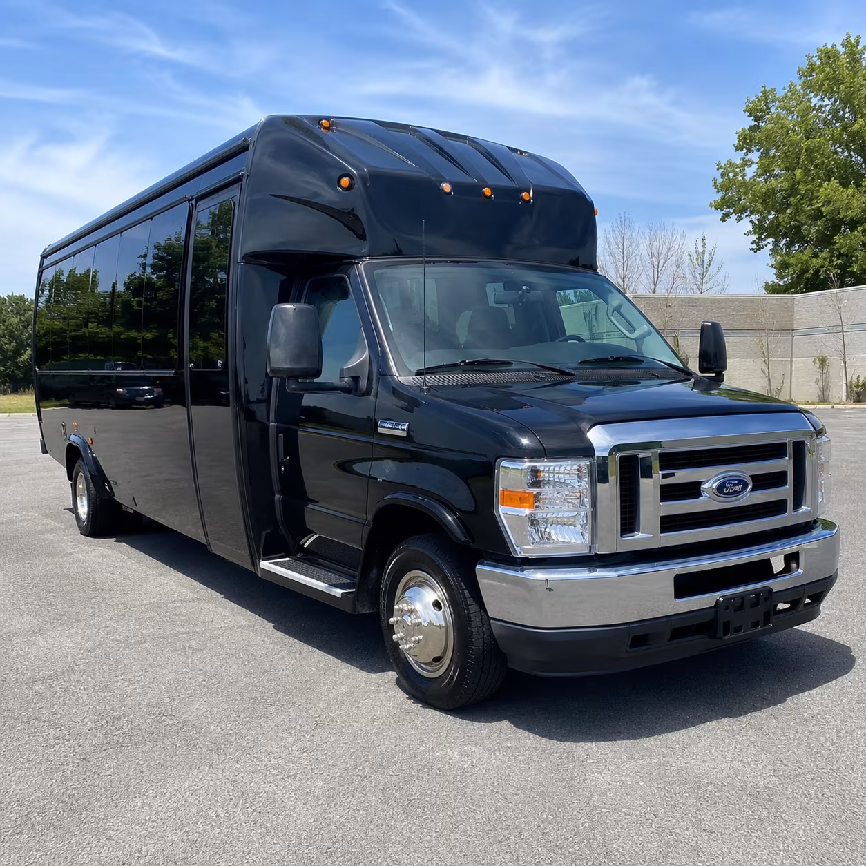 clinton night on town party bus rental