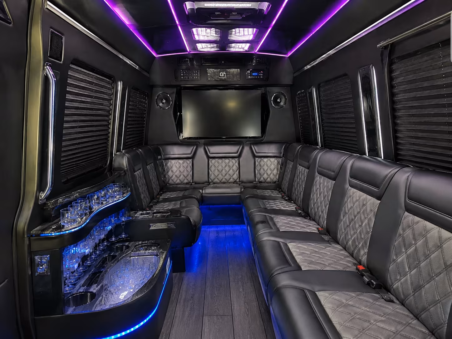 prom bus rentals to clinton area venues